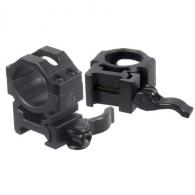 Leapers Inc. UTG 2 Piece Medium Pro Picatinny Rings 1" Diameter, LE Grade, 22mm Wide, Black - RQ2W1154 Leapers Inc. UTG 2 Piece Medium Pro Picatinny Rings 1" Diameter, LE Grade, 22mm Wide, Black - RQ2W1154