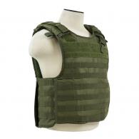 NcStar Quick Release Plate Carrier Vest Green - CVPCVQR2964G