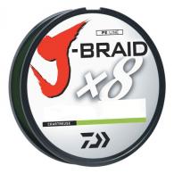 Daiwa J-Braid Braided Line 80 lbs Tested, 330 Yards/300m Filler Spool, Chartreuse - JB8U80-300CH