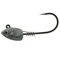 Gamakatsu Superline Swim Bait Head Hook Size 4/0. 1/8 oz, Clear, Per 3 - 353414-1/8