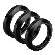 NcStar AR15/M4 Muzzle Crush Washers, Black, 3 Pack - AARCW
