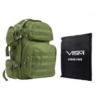 NcStar Tactical Backpack with 10" x 12" Square Panels Green - BSCBG2911-A NcStar Tactical Backpack with 10" x 12" Square Panels Green - BSCBG2911-A