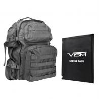 NcStar Tactical Backpack with 10" x 12" Square Panels Urban Gray - BSCBU2911-A