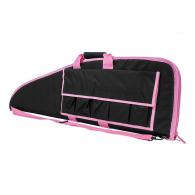 NcStar 2907 Series Rifle Case 36" X 13" H, Black /Pink - CVPK2907-36