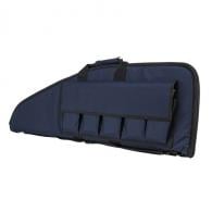 NcStar 2907 Series Rifle Case 36" Length, 13" Height, Blue w/Black Trim