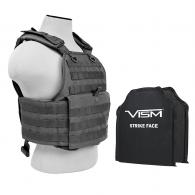 NcStar Plate Carrier Vest 2, 10" x 12", Urban Gray - BSCVPCV2924U-A