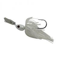 Z-man ChatterBait Projectz Lures 3/8 oz Weight, 6/0 Hook, Pearl Ghost, Per 1 - CB-PZ38-01