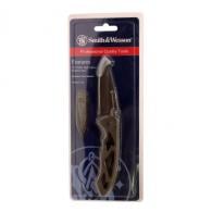 Smith & Wesson by BTI Tools Frame Lock Grey, Large, Drop Point Folding, Clam - CK400LCP Smith & Wesson by BTI Tools Frame Lock Grey, Large, Drop Point Folding, Clam - CK400LCP