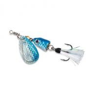 Blue Fox Vibrax Shallow Spinner Freshwater, 7/64 oz, 0 Blade Size, Blue Shad, Package of 1 - VSS0BSD