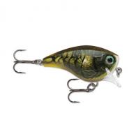 Rapala Balsa Xtreme Brat Hard Bait Lure Freshwater, Size 06, 2" Length, 6' Depth, 3/8 oz, Mossy, Package of 1 - BXB06MSY