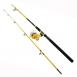 Okuma Fin-Chaser Spinning Combo 40 Reel Size, 1BB Bearings, 7'6" Length 2pc, 1/4-3/4 oz Lure Rate, Ambidextrous - FNX-70-40YL