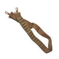 NcStar VISM 12 Gauge Shotgun Bandolier Sling Tan - AASHBANT