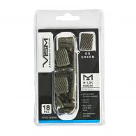 NcStar VISM M-Lok Covers Green, Per 18 - VAML1CG