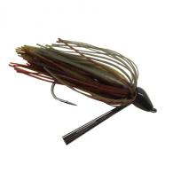 Strike King Lures Denny Brauer Structure Jig 2/0 Hook, 1/4 oz, Green Pumpkin, Per 1 - DBBSTJ14-46