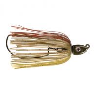 Strike King Lures Swinging Swim Jig 1/2 oz, 4/0 Hook, Green Pumpkin, Per 1 - TGSSJ12-46