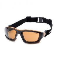 Pyramex Safety Products Carhartt Carthage Safety Glasses Sandstone Bronze Anti-Fog Lens with Black/Tan Frame - CHB418DTP Pyramex Safety Products Carhartt Carthage Safety Glasses Sandstone Bronze Anti-Fog Lens with Black/Tan Frame - CHB418DTP