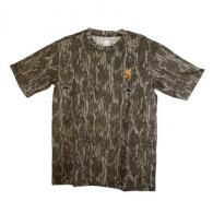Browning Wasatch-CB Short Sleeve Shirt Mossy Oak Original Bottomlands, Large
