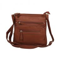 NcStar Messenger Crossbody Bag Small, Brown - BWV002