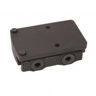 Leapers Inc. UTG Super Slim Picatinny RMR Mount, Low Profile, Black - MT-RMRXS