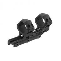 Leapers Inc. UTG Accu-Sync Offset Picatinny Rings 30mm High Profile, 34mm, Black - AIR32234