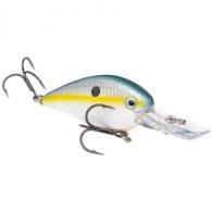 Strike King Lures KVD 1.5 Deep Diver Crankbait Lure Freshwater, 2 1/4" Length, 3/8 oz, Deep Diving, Sexy Shad, Per 1 - HCKVDS1.5D-590