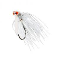 Z-man Crosseyez Flipping Jig Size 4/0 Hook, 1/2 oz, White Lightning, Package of 1 - CEFL12-06