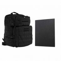 NcStar Assault Backplate with 11"x14" Level IIIA Hard Ballistic Plate Black - BUFLCBAB2974-A
