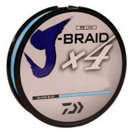 Daiwa J-Braid x4 Braided Line 150 Yards, 20 lbs, .008" Diameter, Island Blue - JB4U20-150IB