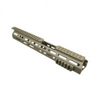 NcStar AR15 M-Lok Handguard Carbine Extended, Tan - VMARMLCET