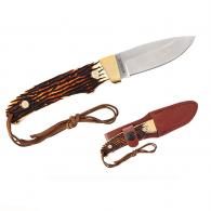 Uncle Henry by BTI Tools Next Gen Fixed Knife 2.80" Blade, Staglon Handle - 1100089 Uncle Henry by BTI Tools Next Gen Fixed Knife 2.80" Blade, Staglon Handle - 1100089