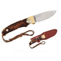 Uncle Henry by BTI Tools Next Gen Fixed Knife 2.80" Blade, Staglon Handle - 1100089