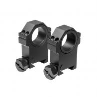 NcStar 30mm Rings Weaver, 1" Insert, Black - RB24 NcStar 30mm Rings Weaver, 1" Insert, Black - RB24