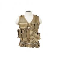 NcStar Tactical Vest Tan, M-XL - CTV2916T