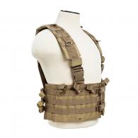 NcStar AR Chest Rig Tan - CVARCR2922T