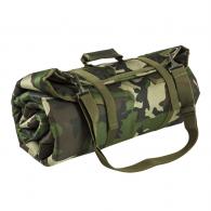 NcStar Roll Up Shooting Mat Woodland Camo - CVSHMR2957WC