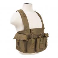 NcStar AK Chest Rig Tan - CVAKCR2921T