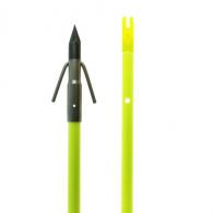 Muzzy Classic Chartreuse Fish Arrow w/ Gar Point - 1420-G