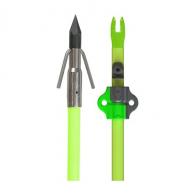 Muzzy Classic Chartreuse Fish Arrow w/Gar Point Bottle Slide - 1420-GBS