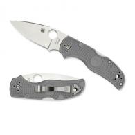 Spyderco Native 5 Folder 2.95 in Plain Gray FRN Handle - C41PGY5