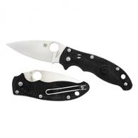 Spyderco Manix 2 Folder 3.38 in Plain Black FRN Handle - C101PBK2 Spyderco Manix 2 Folder 3.38 in Plain Black FRN Handle - C101PBK2