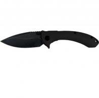 ABKT Elite Protector II Folder 3.5 in Blade Black G-10 - AB023B