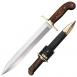 Cold Steel 1849 Riflemans Fixed Blade 12 in Plain Rosewood - 88GRB