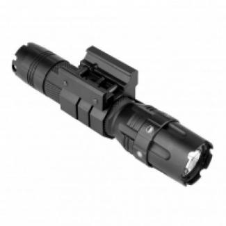 Pro Series Flashlight Mod2/ 3w 500 Lumen/ Modes: High - Low - Strobe/ Rail