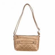 Quilted Crossbody Bag- Brown - BWS002