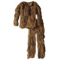Red Rock 5Piece Youth Ghillie Suit Woodland Youth Size 10-12 - RR70915YM