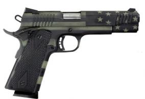 Citadel 1911-A1 FSP Pistol 45acp 8rd 5in Bazooka Green Flag/Black G10 Grips - CITC45FSPUSB