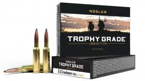 Nosler Trophy Grade Rifle Ammunition 6.5 Creedmoor 140 gr. PT SP 20 rd. - 61016 Nosler Trophy Grade Rifle Ammunition 6.5 Creedmoor 140 gr. PT SP 20 rd. - 61016