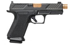 Shadow Systems Combat Slide Optic Pistol 9mm Black Frame 5.5 in Threa - XR920