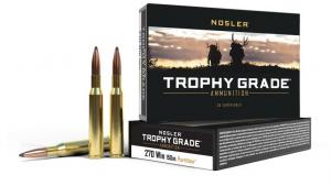 Nosler Trophy Grade Rifle Ammunition 270 Win. 150 gr. PT SP 20 rd. - 61235 Nosler Trophy Grade Rifle Ammunition 270 Win. 150 gr. PT SP 20 rd. - 61235