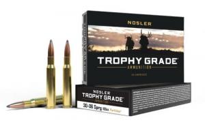 Nosler Trophy Grade Rifle Ammunition 30-06 SPRG 165 gr. PT SP 20 rd. - 61018